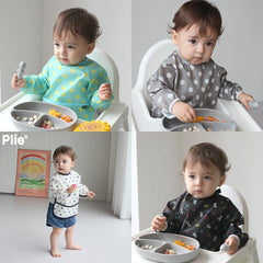 Plie waterproof wipeable fabric that cleans easily and dries quickly.