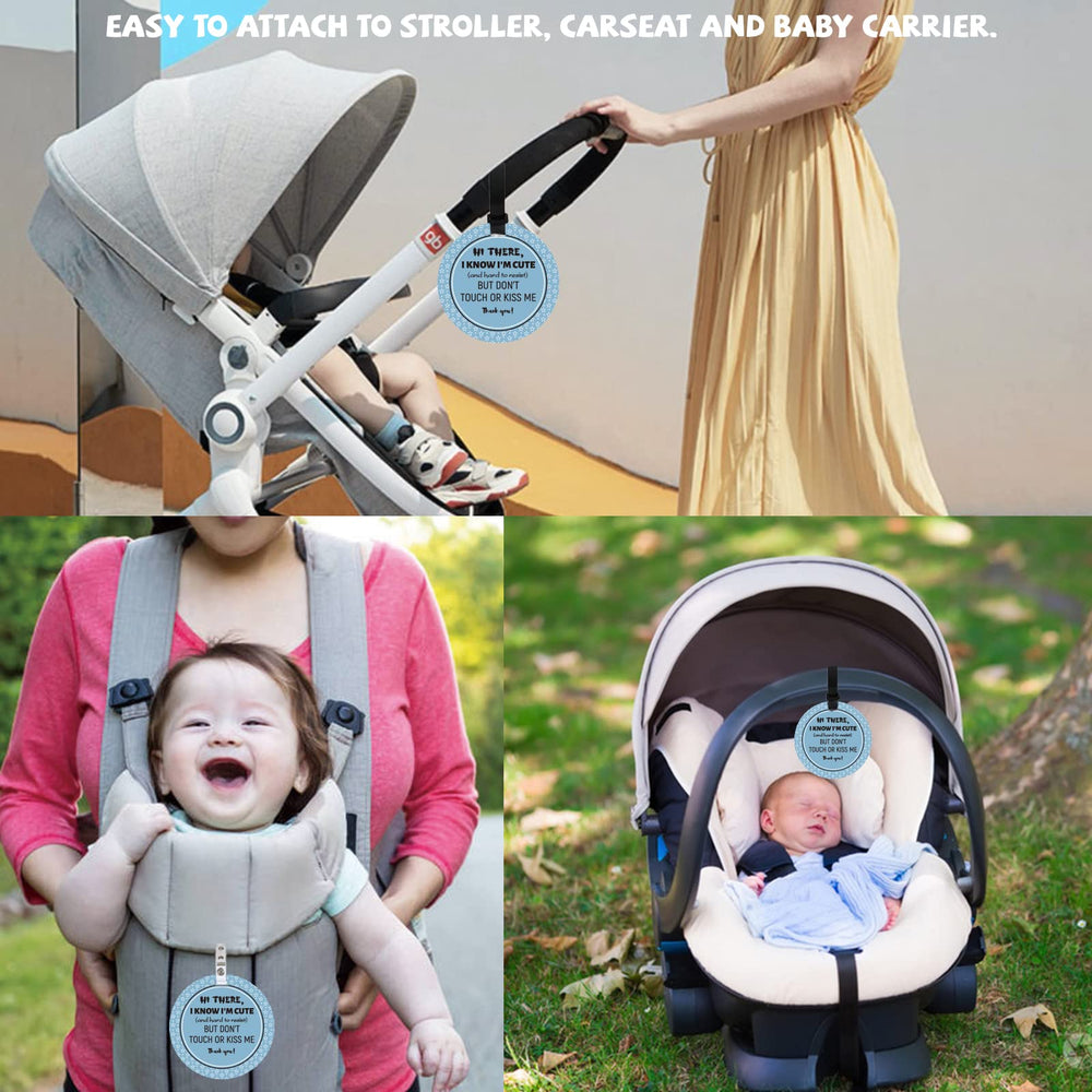 PLIGREAT stroller clip-and-tie attachment offers versatile mounting