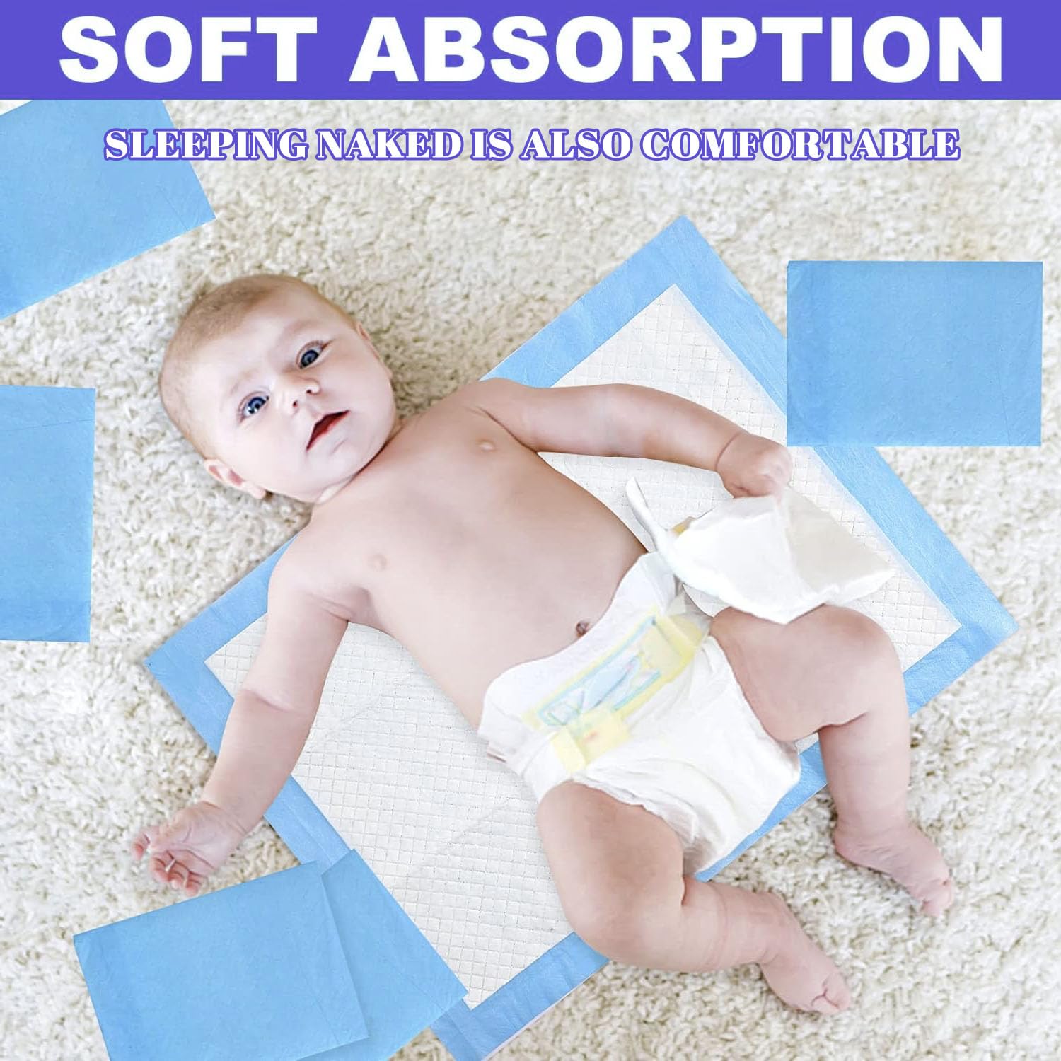 PLMMOUT disposable changing pad for travel and home supports easy, mess-free changes.