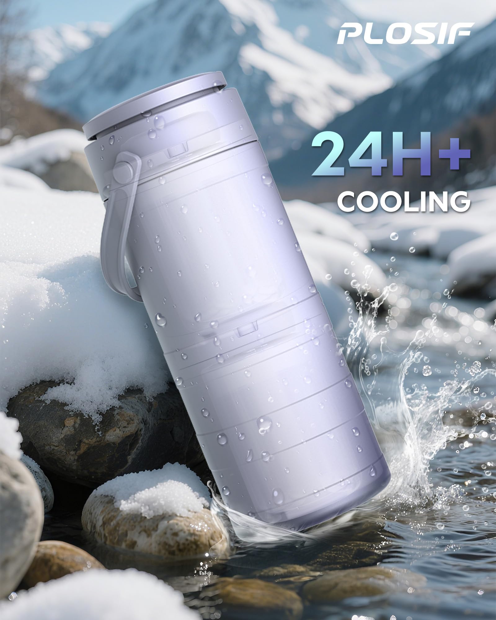 PLOSIF 22oz capacity with dual BPA-free bottles for multiple feeds