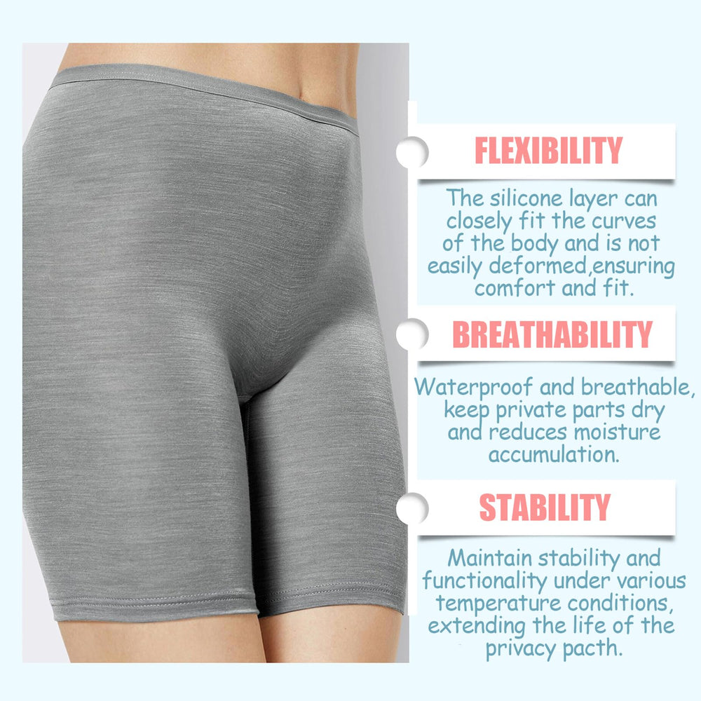 Suitable under leggings, bikinis, swimsuits, and activewear for discreet coverage.