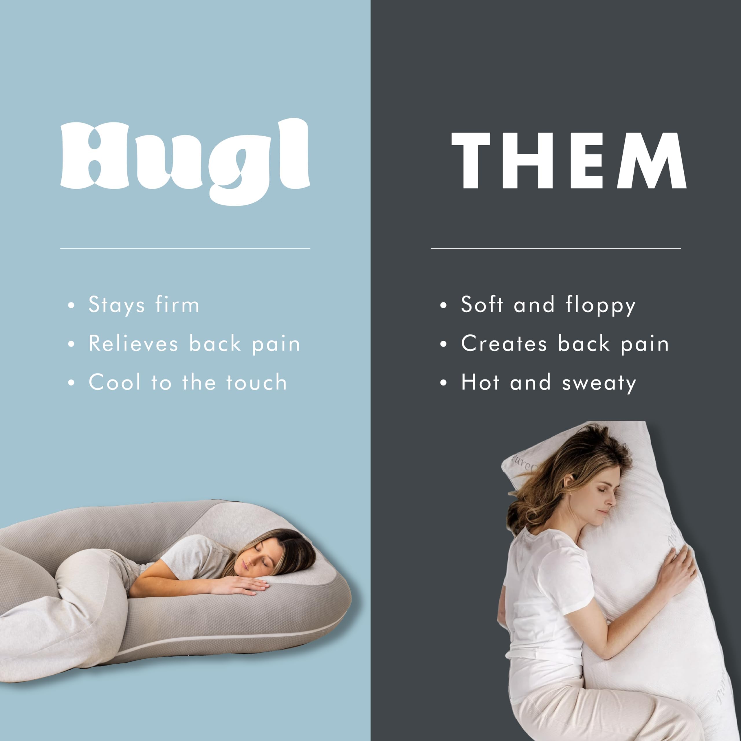 Plufl Hugl adjustable shoulder relief system customizing comfort