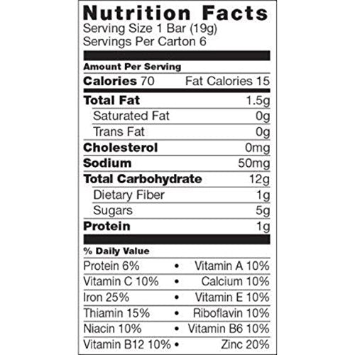 Close-up of ingredients reveals blueberry, carrot, and whole grains for kids.
