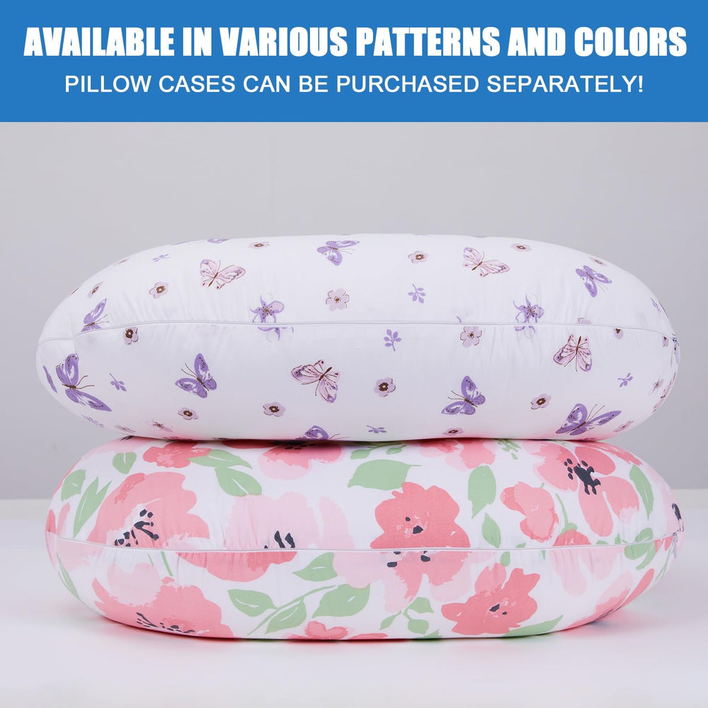 Removable breathable cover aids quick cleaning and keeps nursery area tidy.