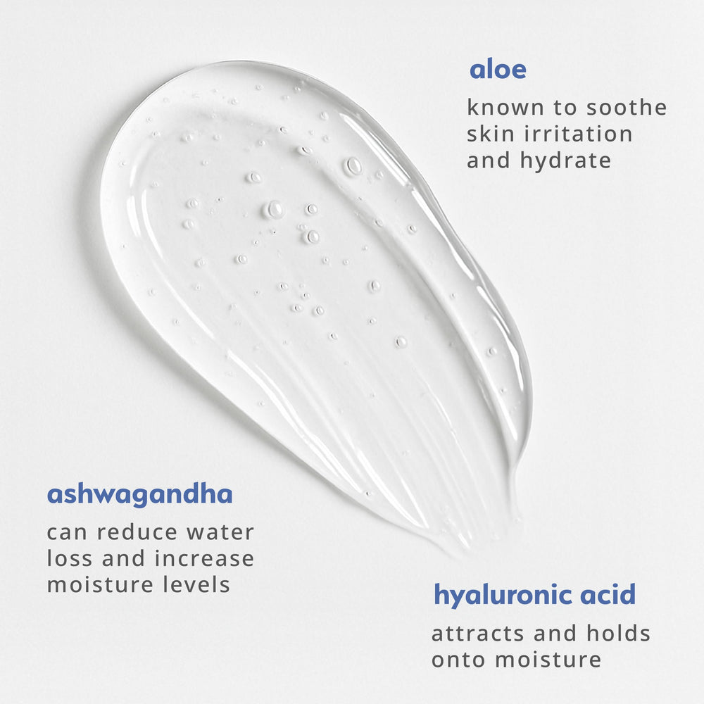 PlusOne Quench contains hyaluronic acid for lasting external moisture.