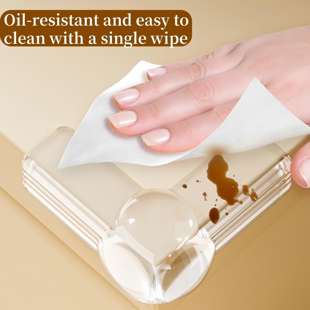 Corner protector compatibility across wood, plastic, glass, and metal with PlusOxsteel