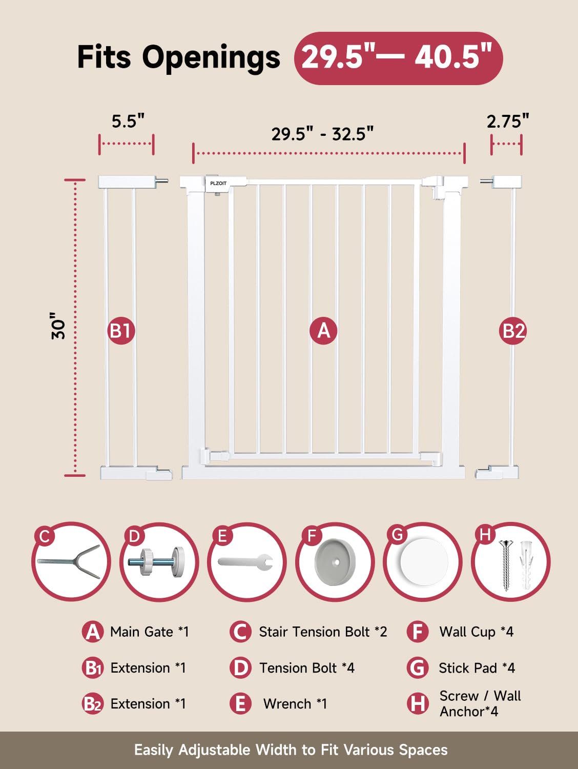 PLZOIT double-lock design enhances toddler safety