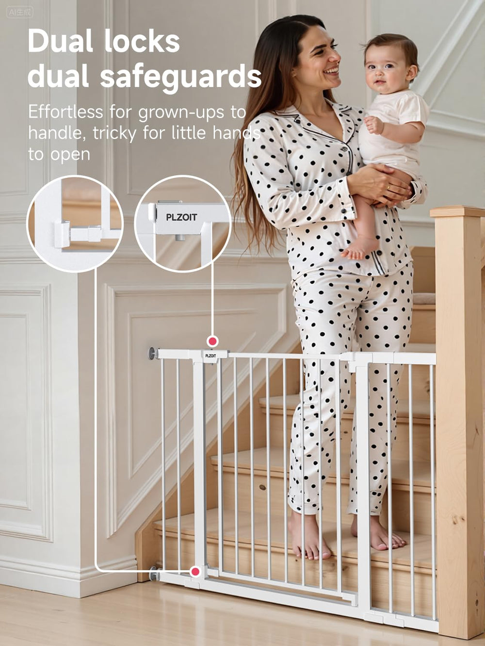 PLZOIT auto-close feature demonstrated, gate closes to reduce left-open risk.