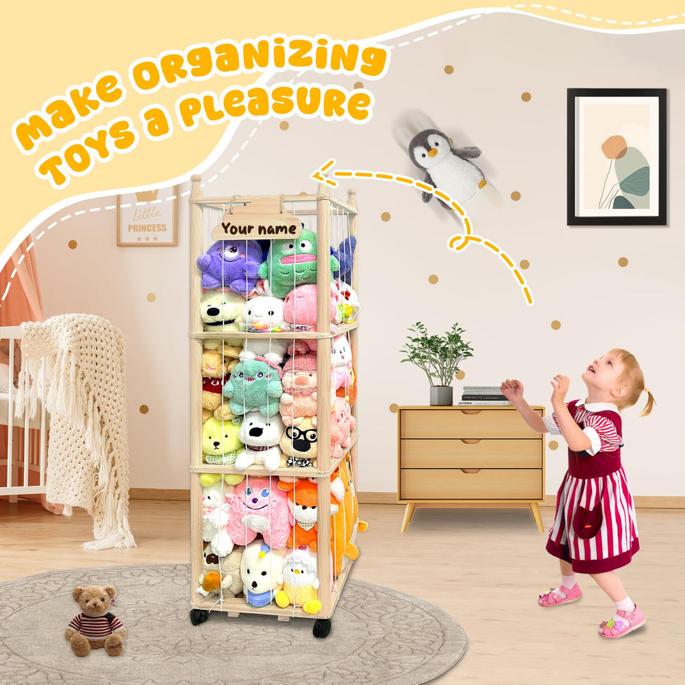 Pmbqifay mobile storage suits nurseries, playrooms, and bedrooms.