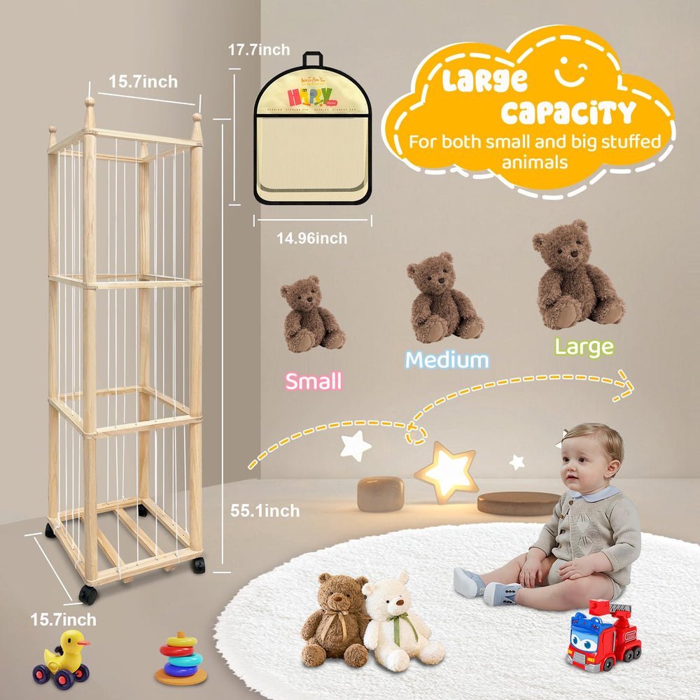 Pmbqifay wooden frame storage blends durability with decorative display.