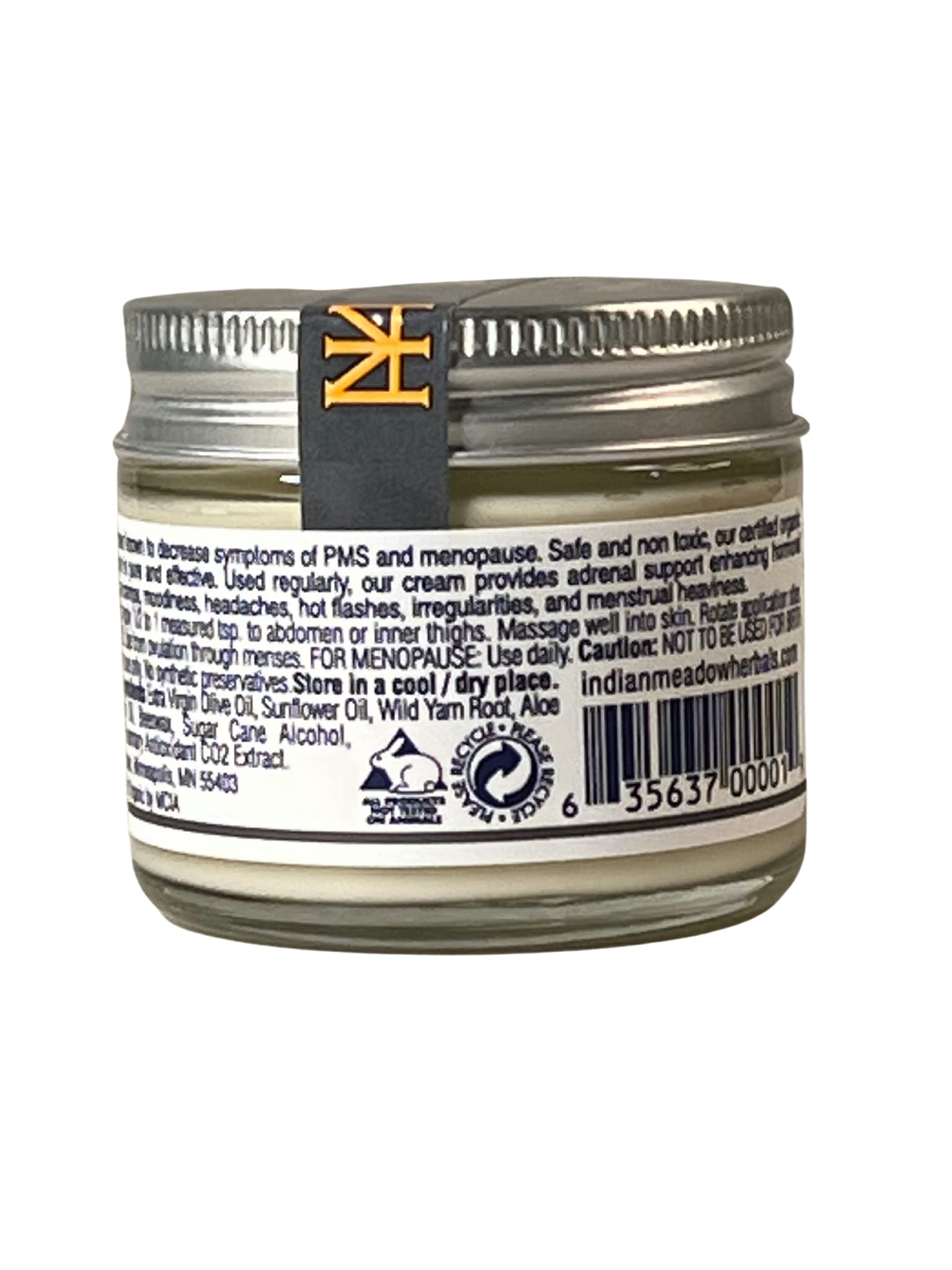 Supports comfort during menopause and PMS with natural ingredients.