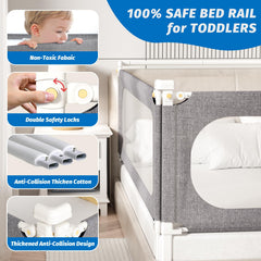 PNXDFC universal-fit rails work with most king beds