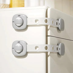 Pobanix lock adhesive close-up demonstrates no-drill, renter-friendly installation.