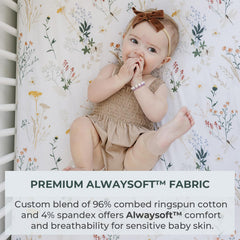 Pobibaby pack-n-play sheets feature elastic wraparound for secure coverage.