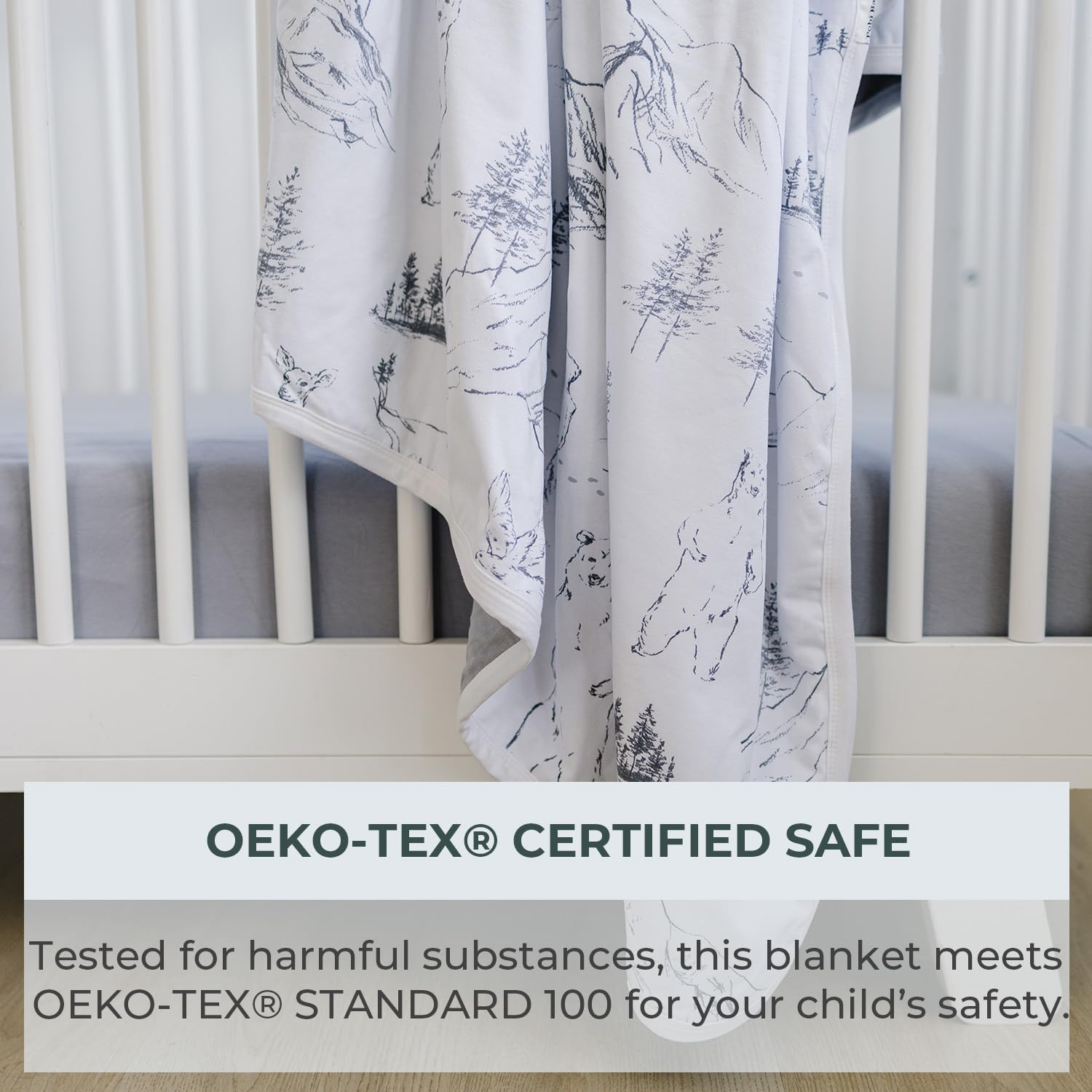 Pobibaby blanket used during nap time in a stroller setting