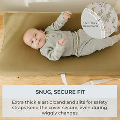 Pobibaby breathable cotton fabric close-up, soft touch for baby skin.