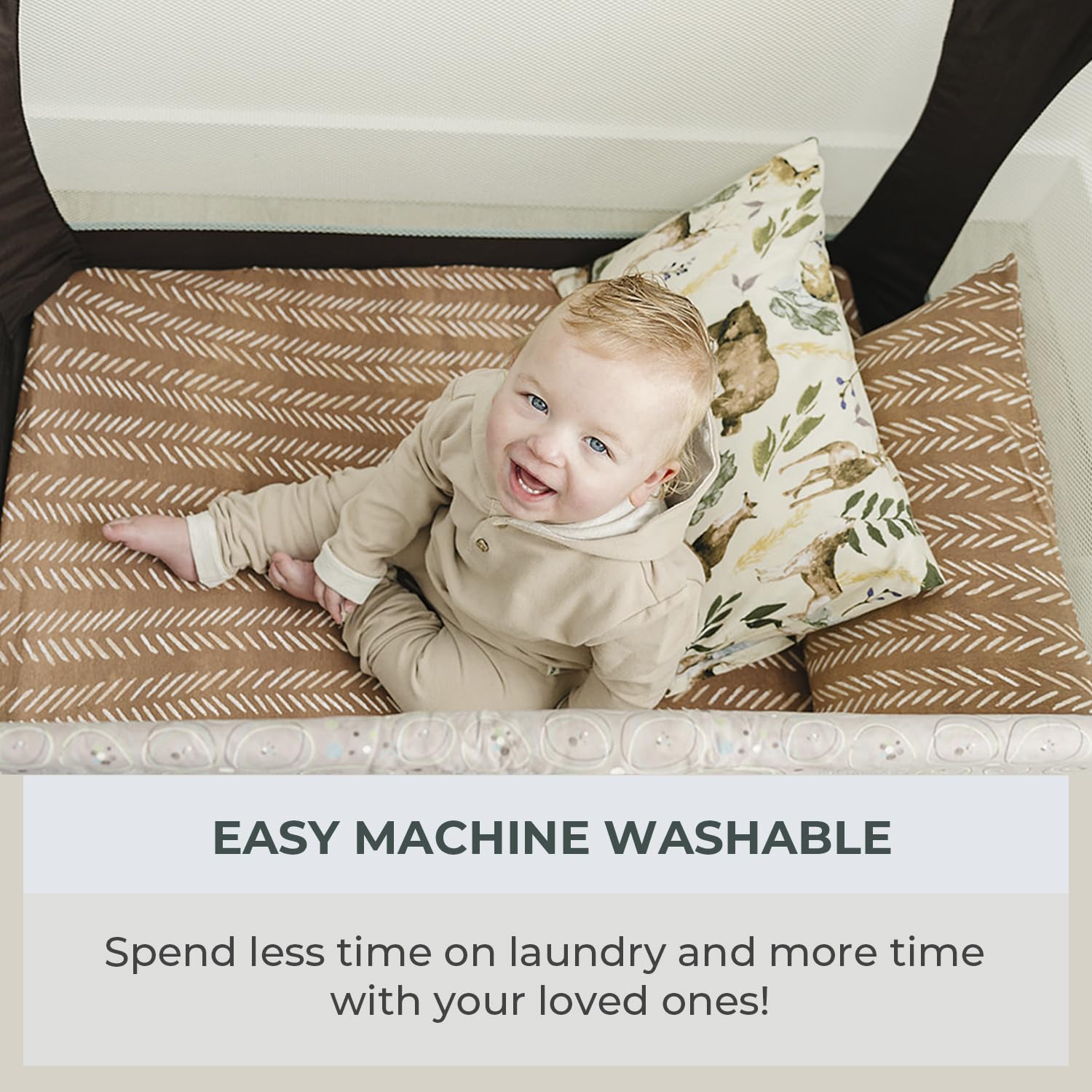 Pobibaby durable colors stay vibrant after wash.