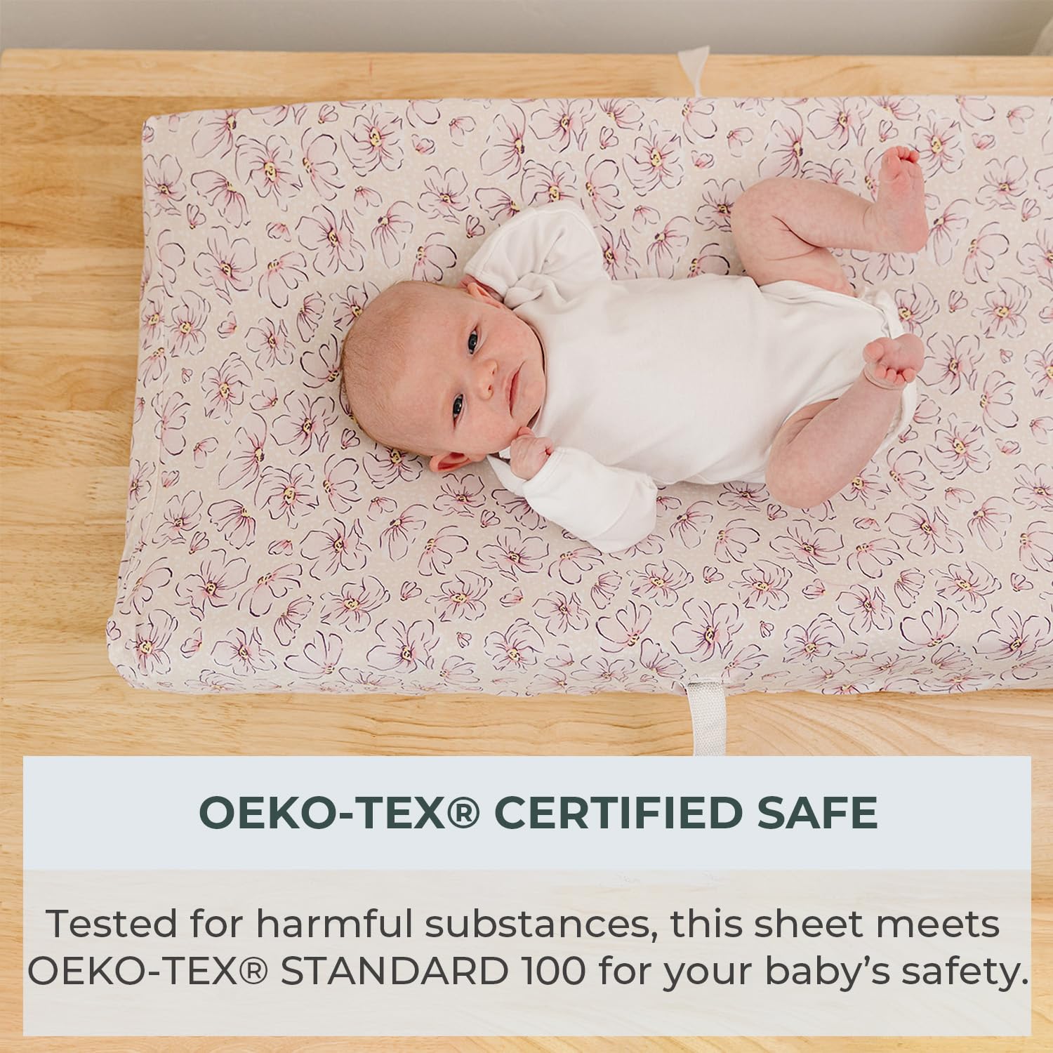 Pobibaby easy-care design resists wrinkles and shrinking after washes