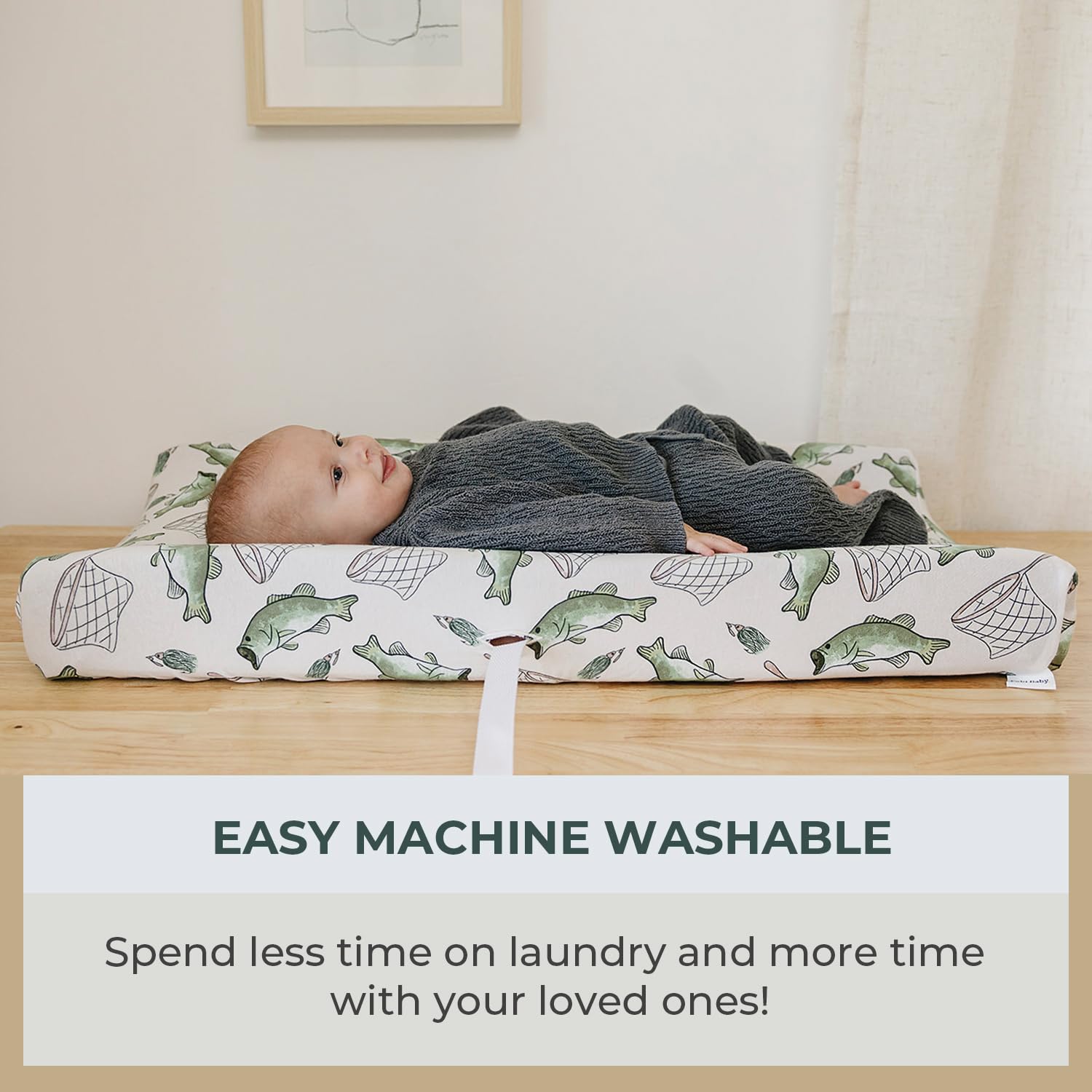 Pobibaby changing pad cover makes a thoughtful gift for new parents.