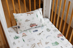 Pobibaby hidden-zip-closure pillowcase keeps pillows secure during sleep.