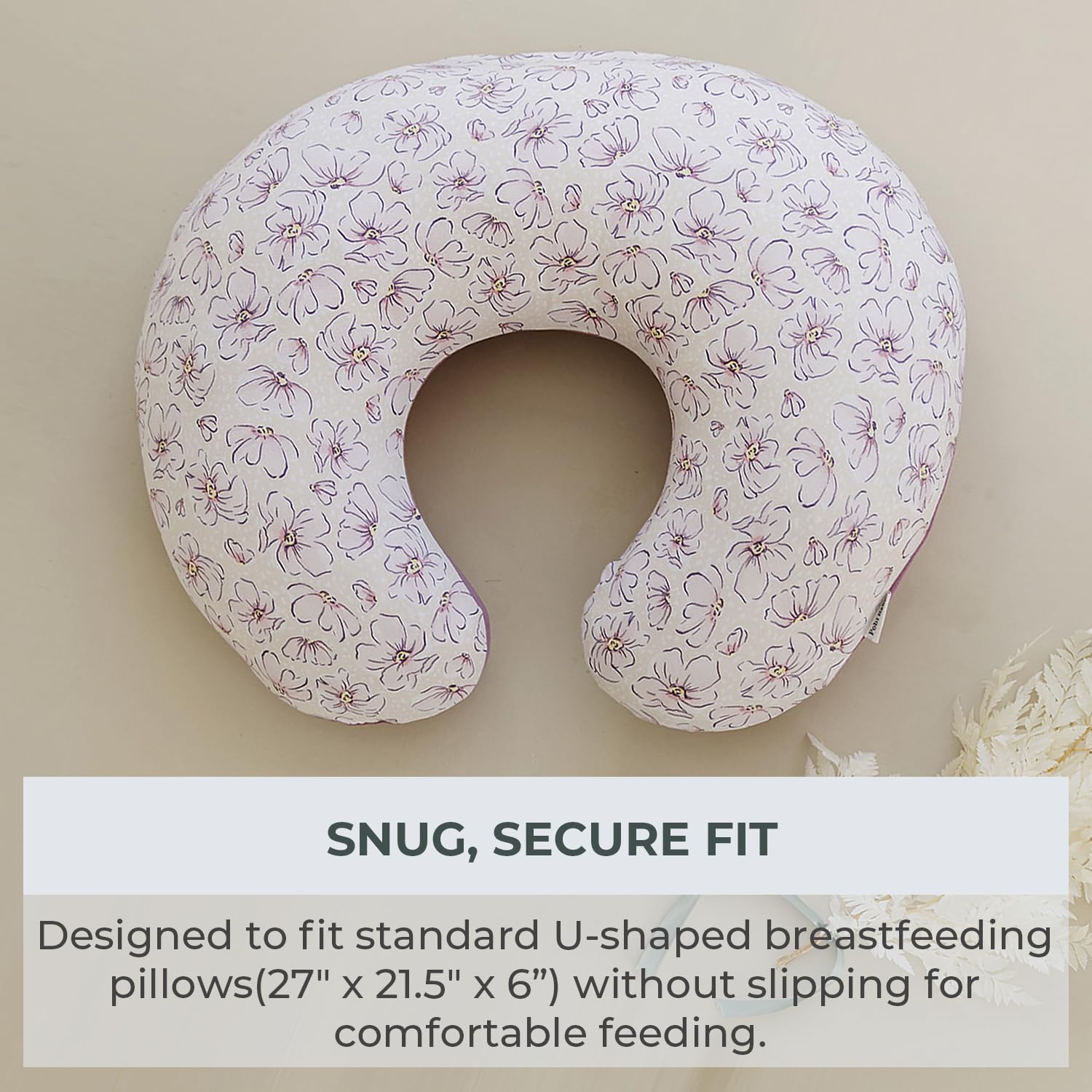 Pobibaby hidden zipper safety feature on outer edge