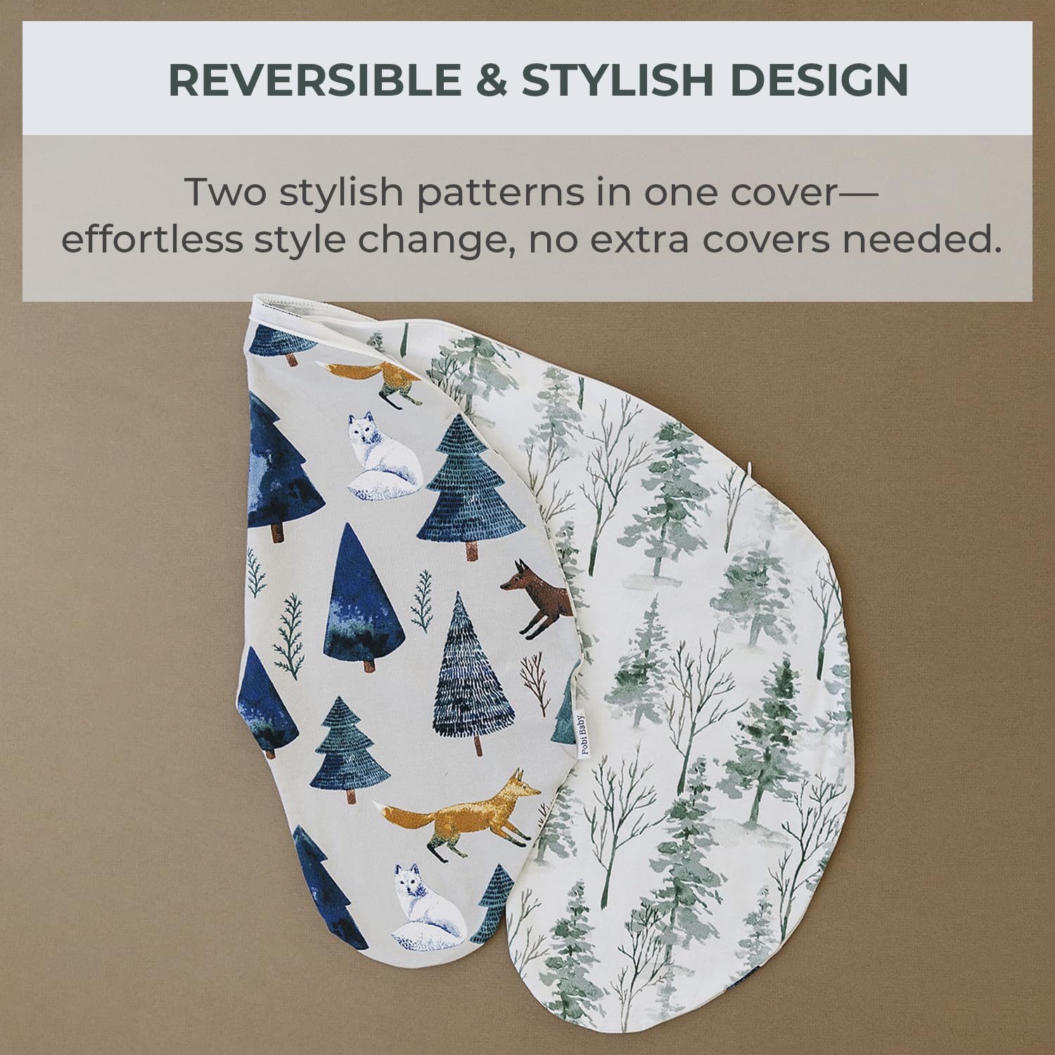 Pobibaby pillow cover remains durable and fade-resistant after washes.