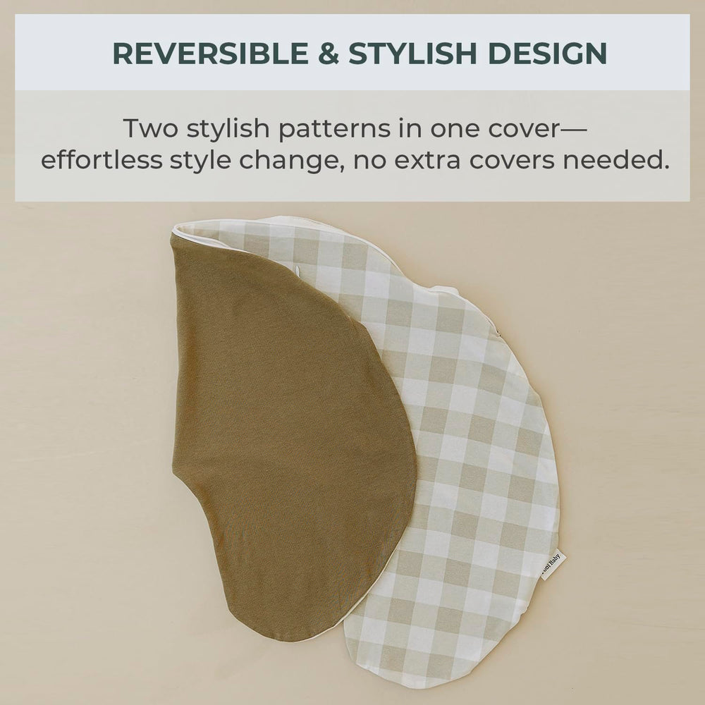 Pobibaby nursing pillow cover OEKO-TEX certified for baby-friendly safety