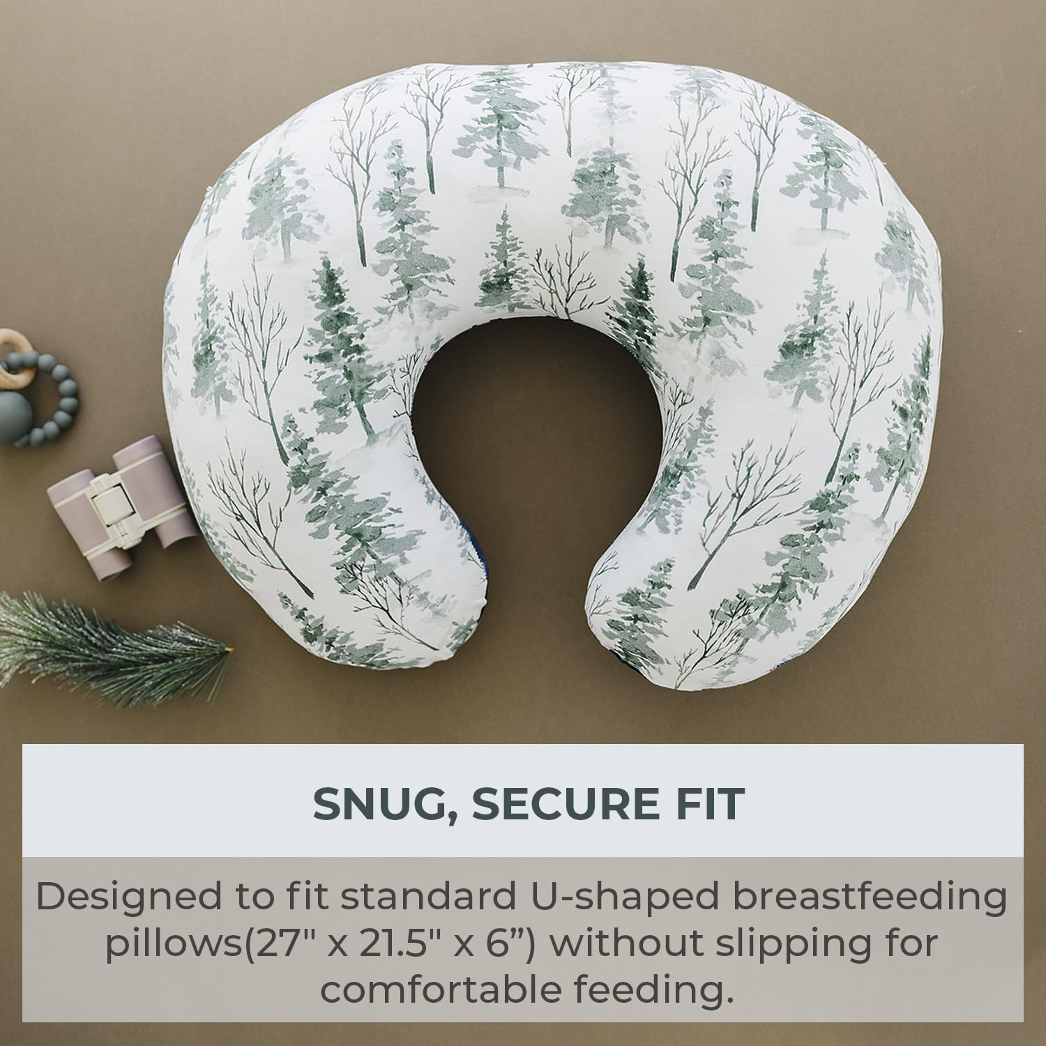 Hidden outer zipper of Pobibaby cover protects baby during use.