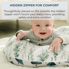 Pobibaby pillow cover with OEKO-TEX certification for added safety.