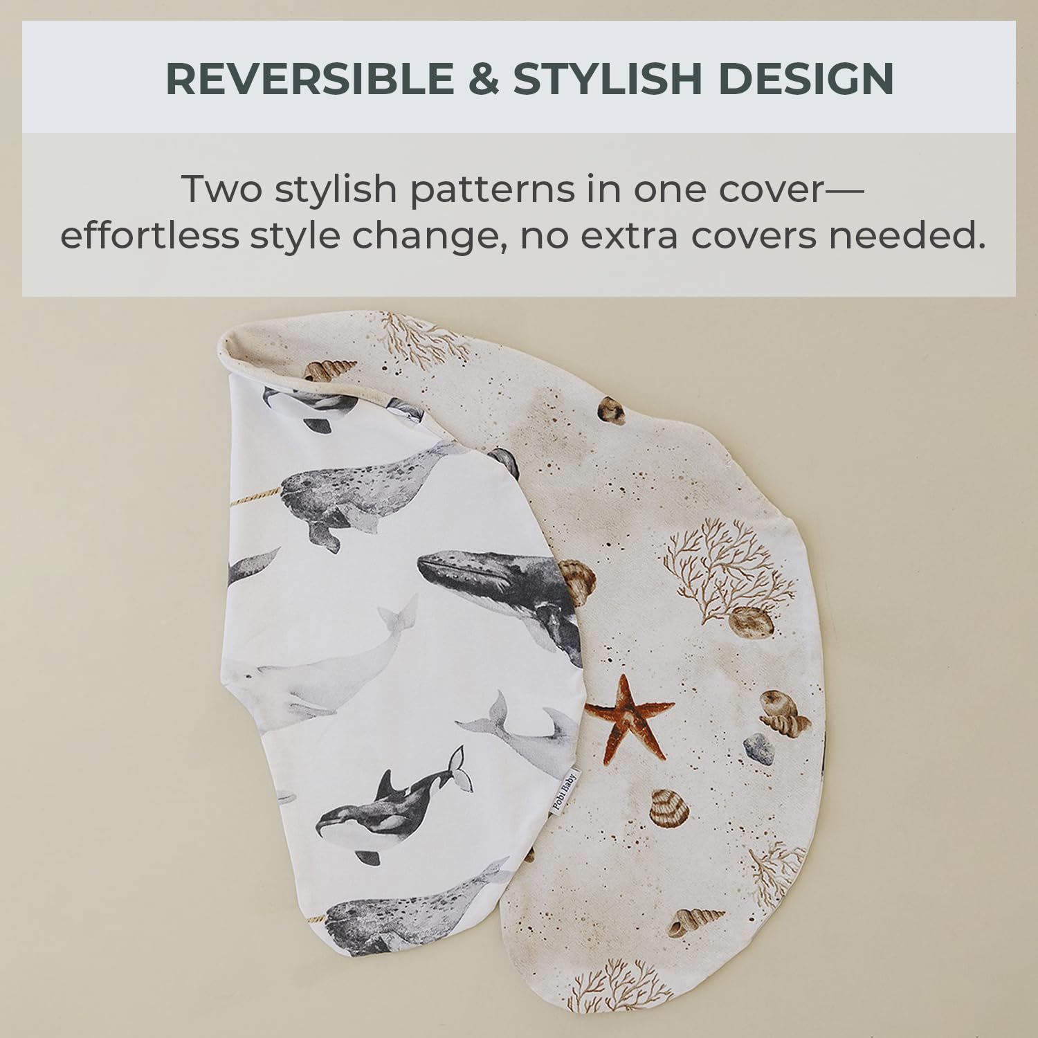 Pobibaby Seaside fabric resists fading after many washes
