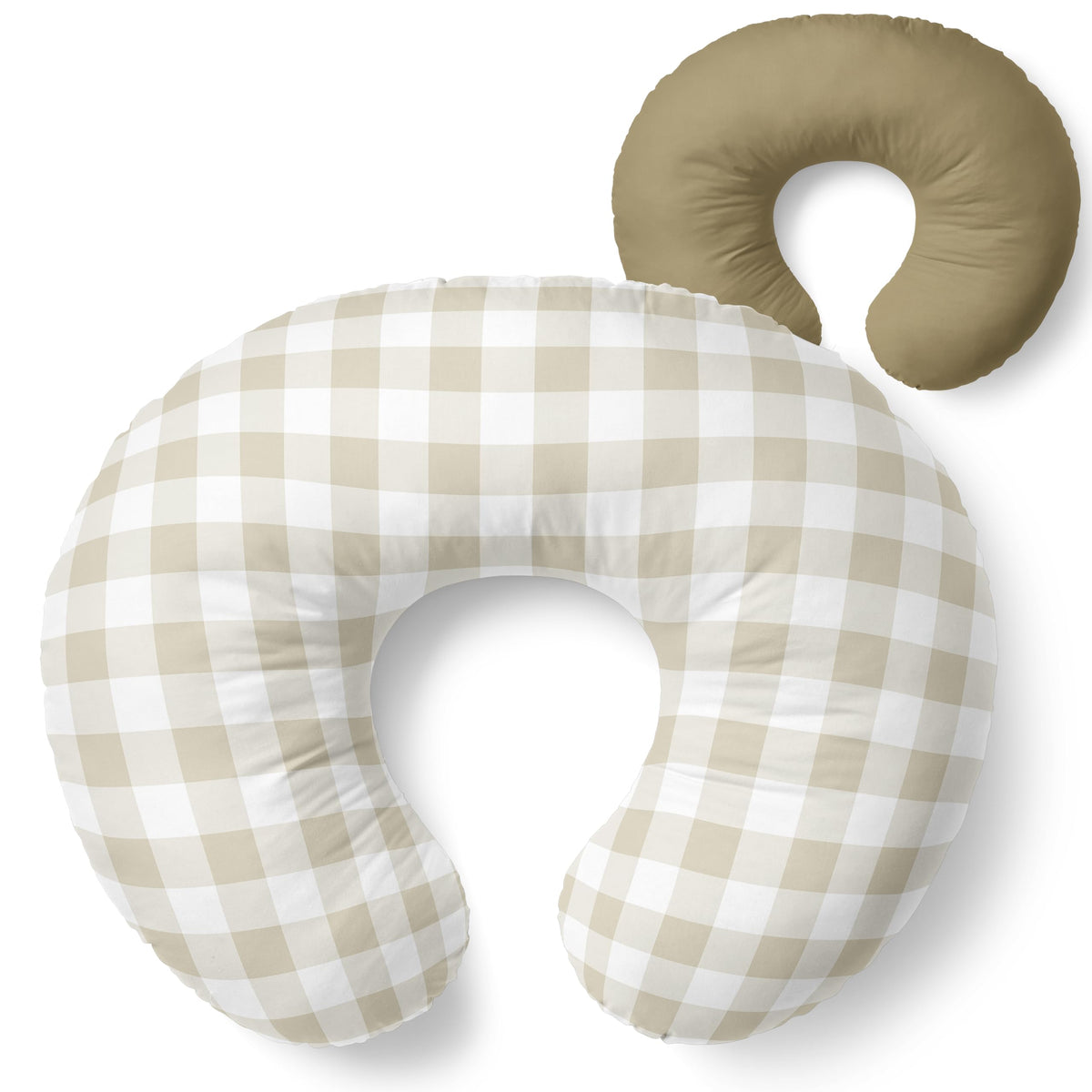 Pobibaby nursing pillow cover in ultra-soft fabric for comfortable feeding sessions