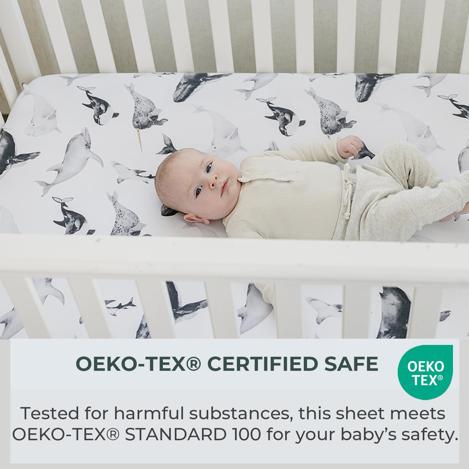 Pobibaby Ocean color-fast fabric retains vibrant hues through washes.