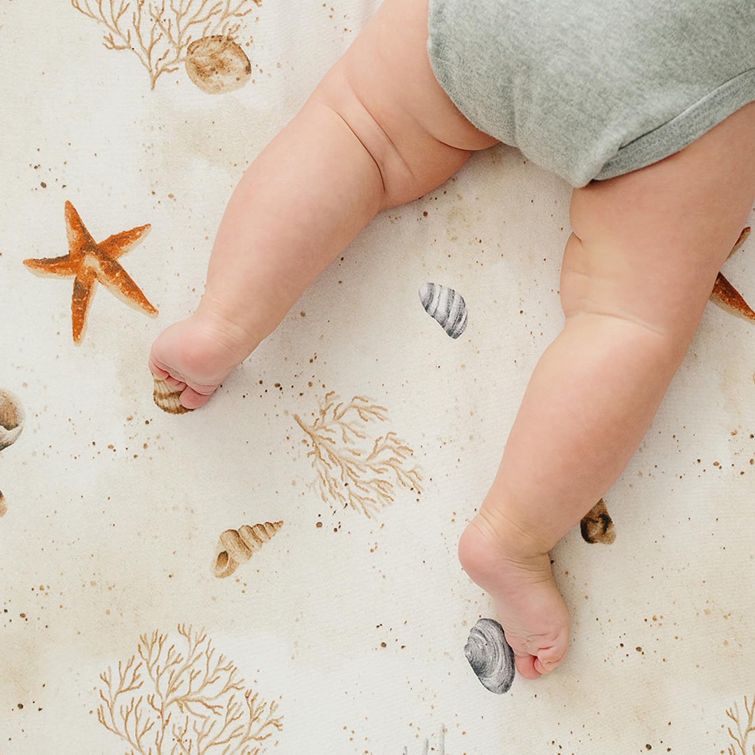Pobibaby Ocean multipack designs offer easy variety for baby bedding.