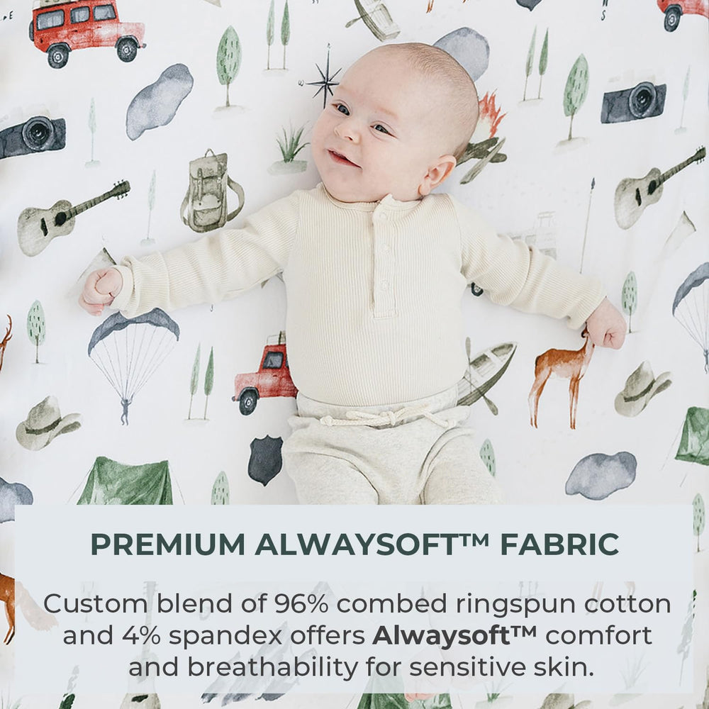 Pobibaby premium blanket flat lay showing generous 50x50 inch size