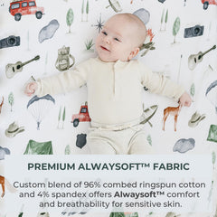 Pobibaby premium blanket flat lay showing generous 50x50 inch size