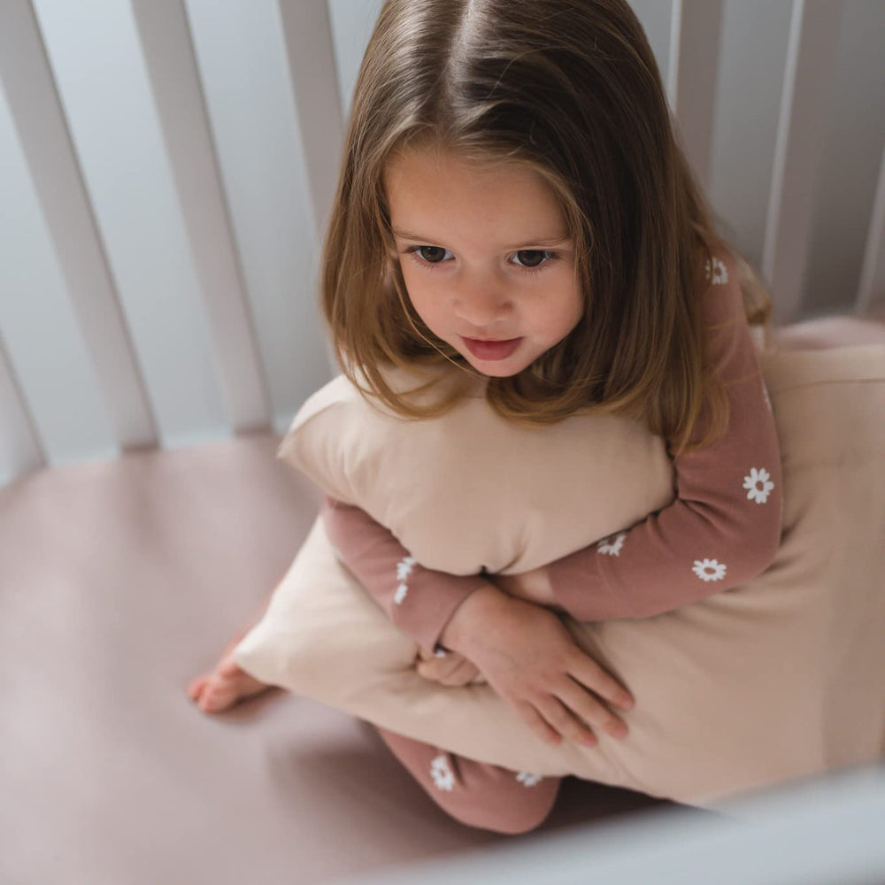 Two-pack toddler pillowcase set for quick swaps and clean backs-up