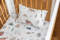 Pobibaby two-pack pillowcases offer easy rotation and fresh bedding designs.