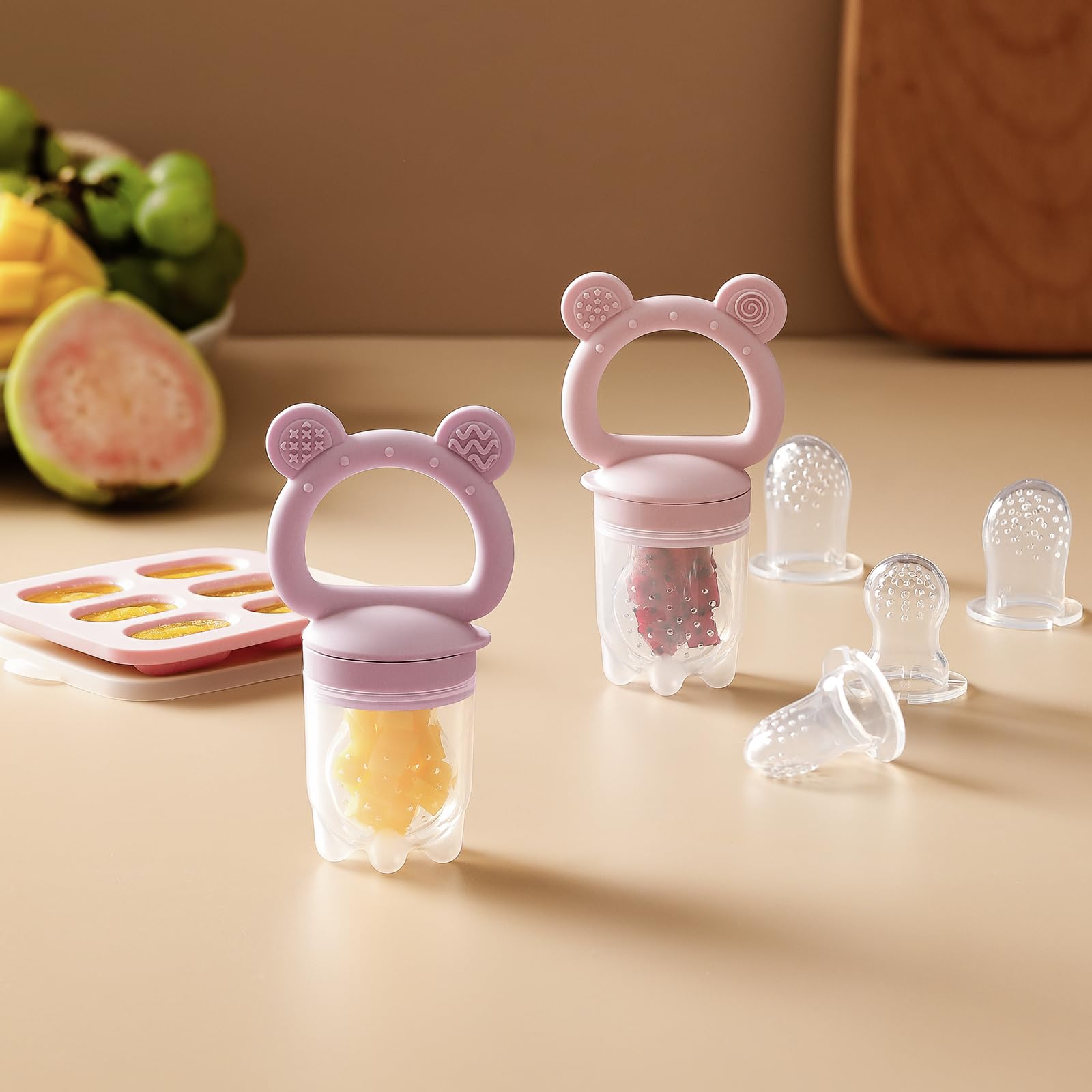 Poikshark breast milk popsicle molds for cool, mess-free treats.