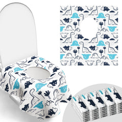 POIKSHARK extra-large seat coverage for safe public restroom use