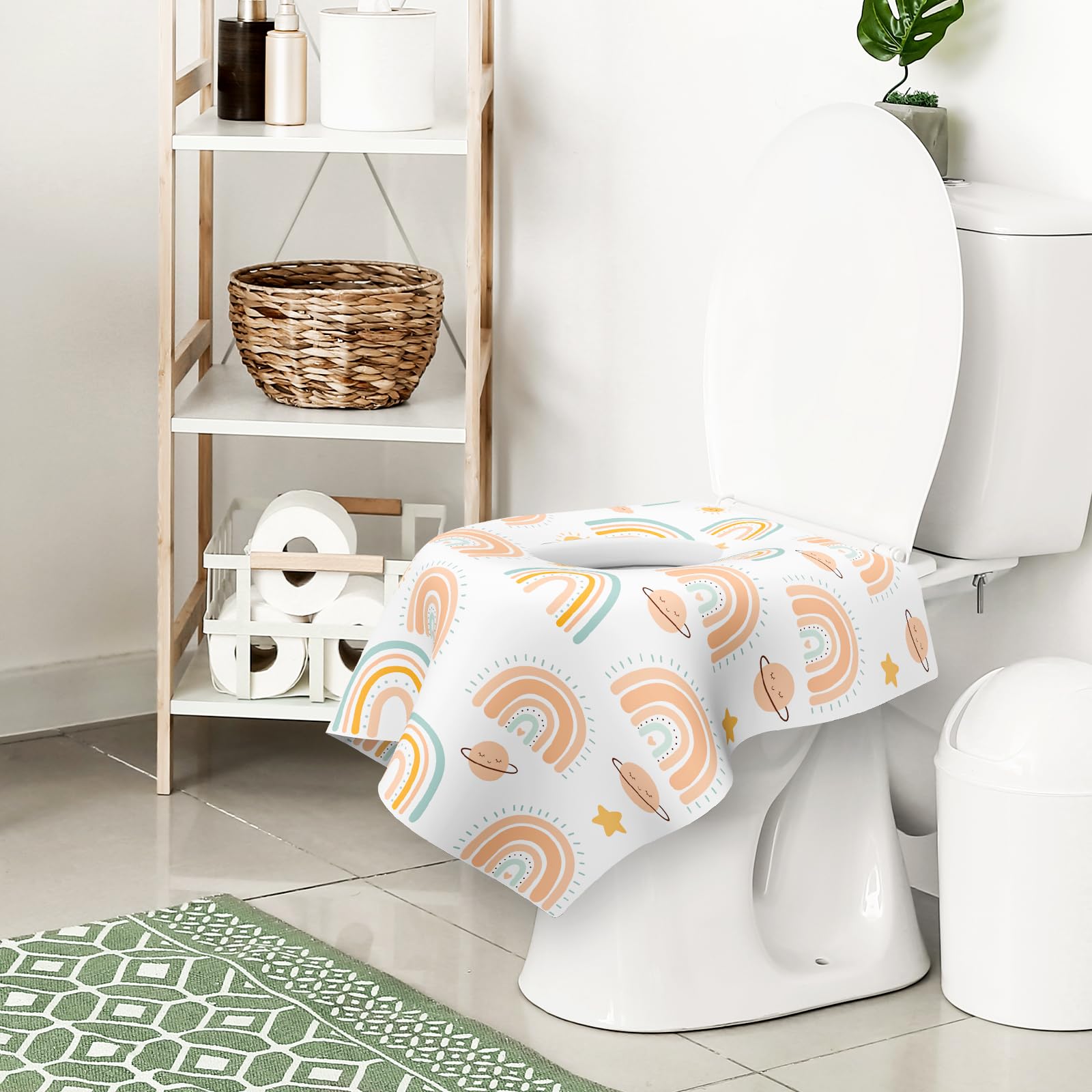 Perfect for planes and travel to keep public restrooms cleaner.