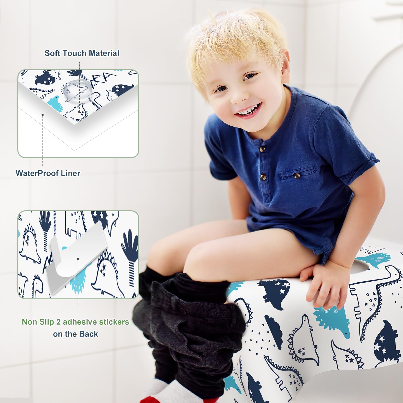 POIKSHARK waterproof soft material offers gentle skin feel during use