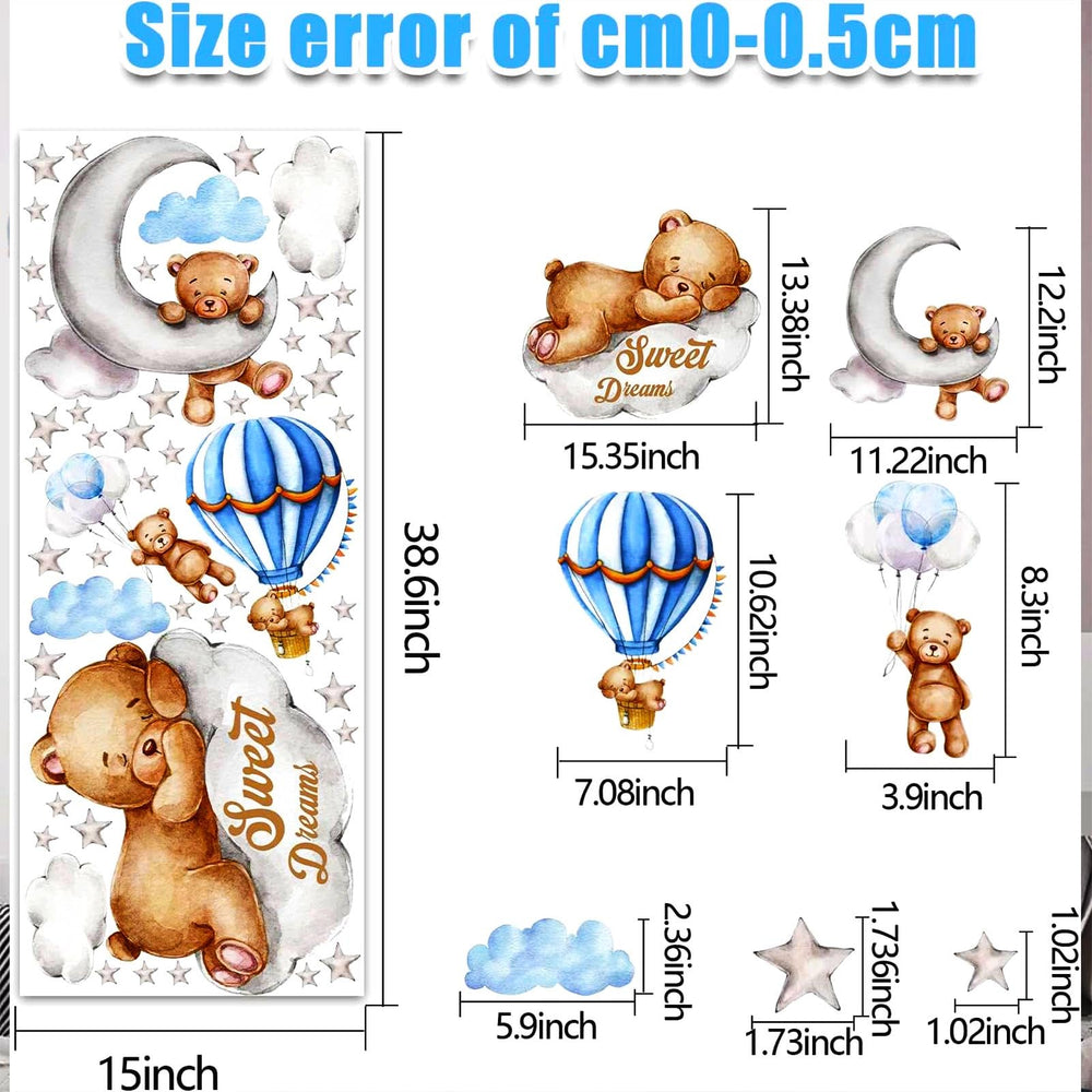 POILKMNI easy-peel self-adhesive sticker; mess-free decorating