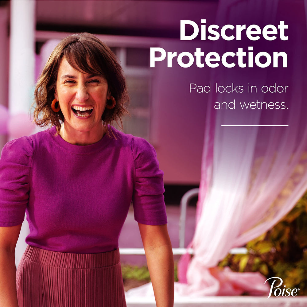 Poise ContourFit design close-up illustrating soft curve and wide ends.