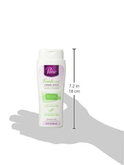 Poise Fresh Care Feminine Wash pump top close-up demonstrates easy dispensing for routine care.