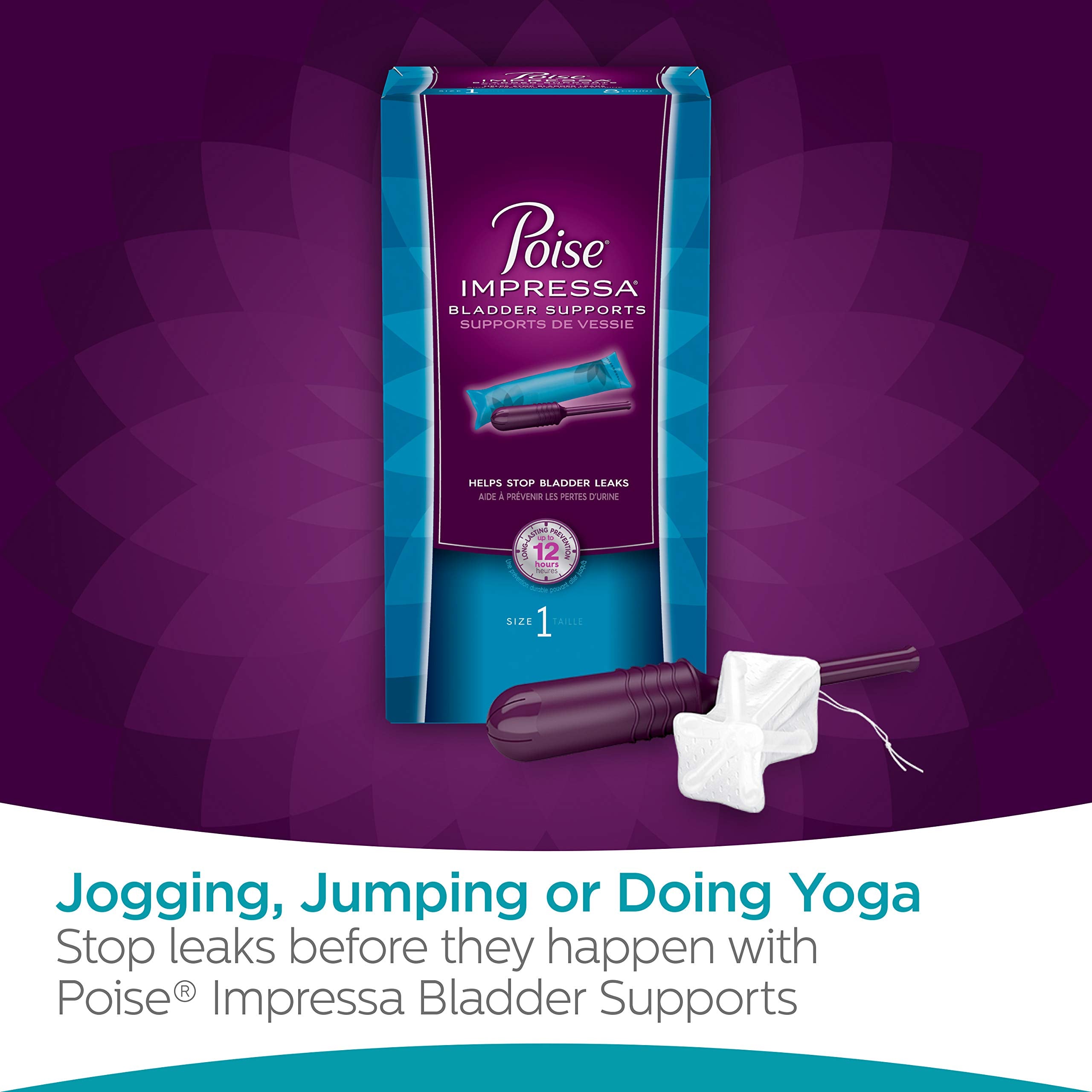 Poise Ultra Thin Pads in use offer everyday comfort
