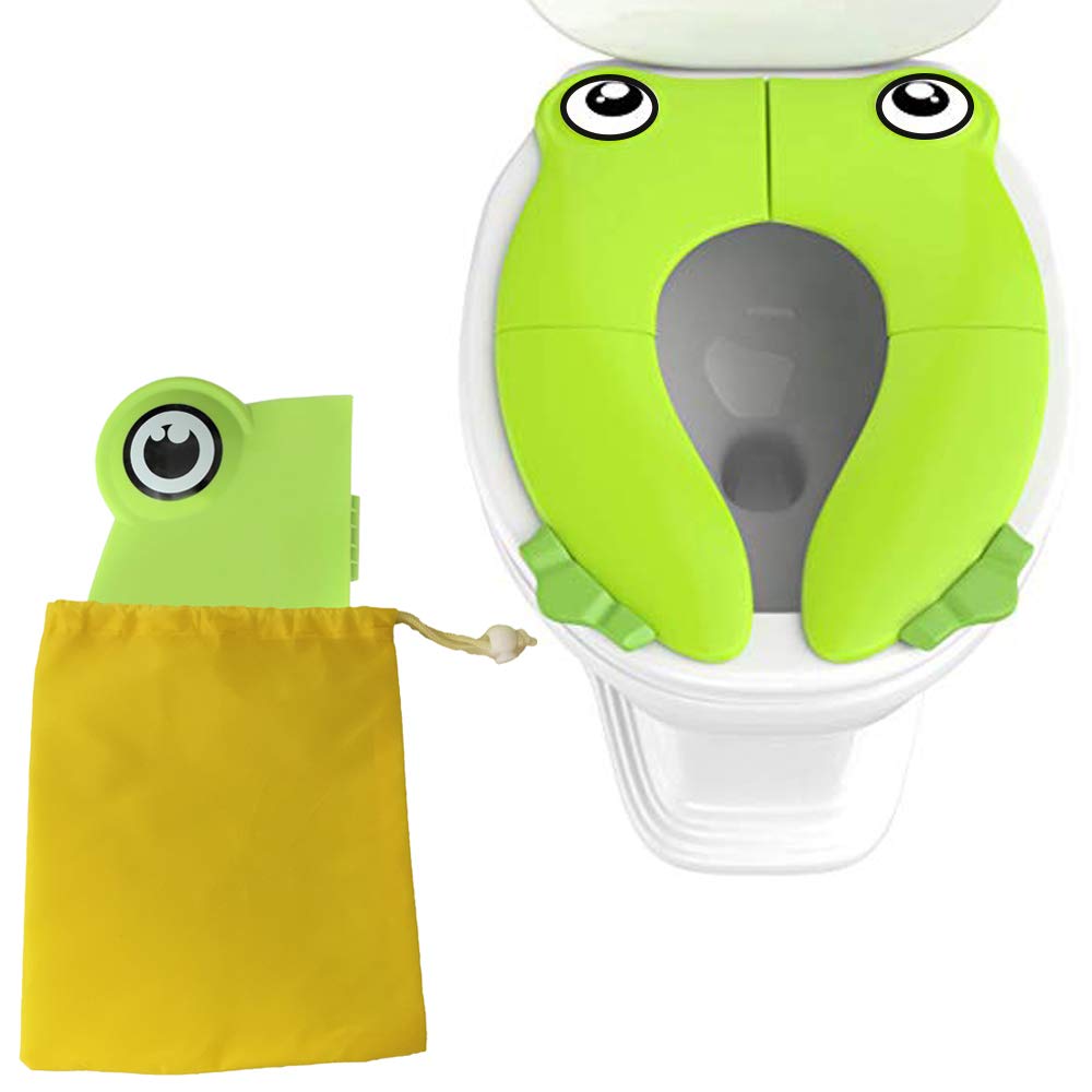 Pokanic kid friendly frog design makes potty training more enjoyable