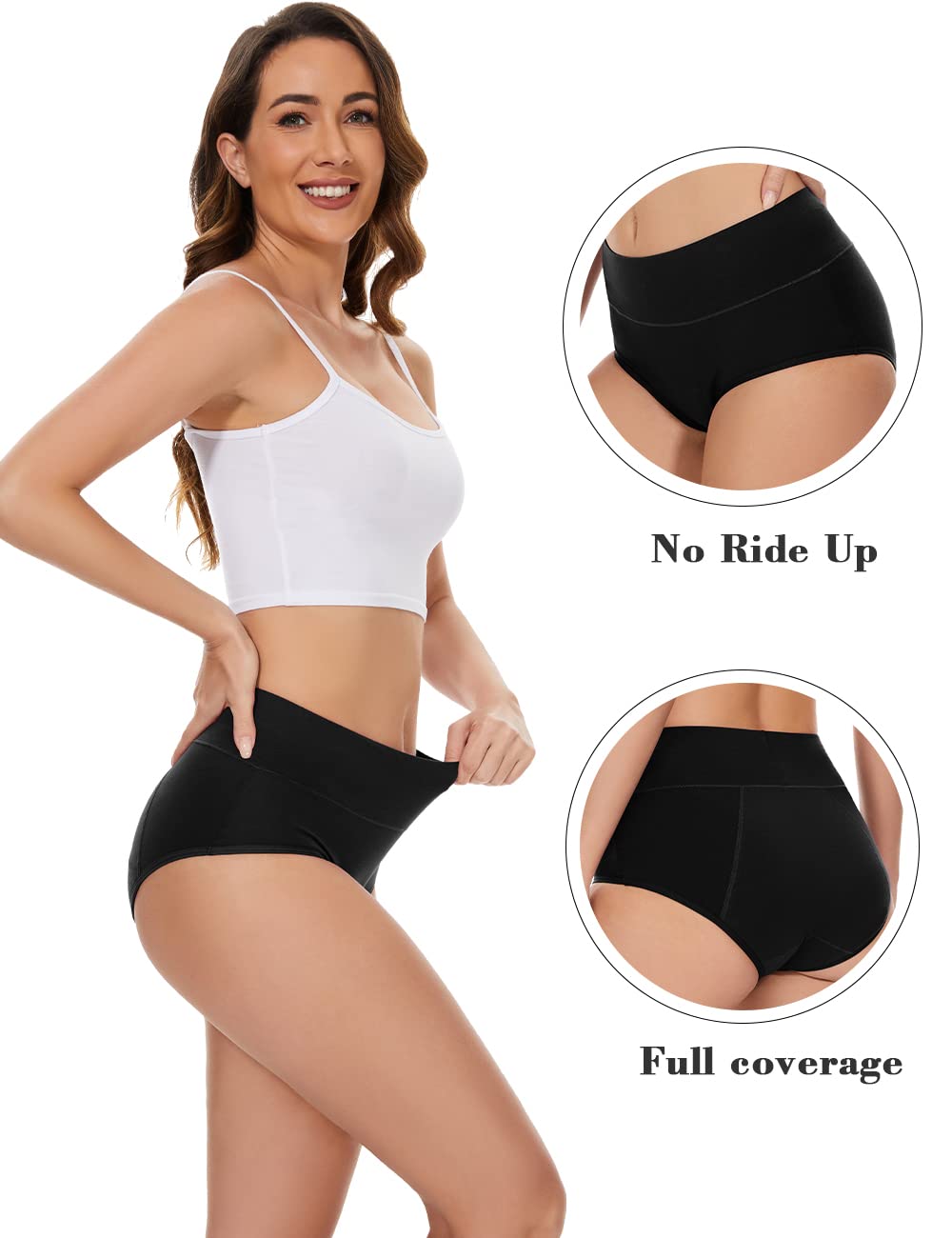 POKARLA heavy-flow protection panties worn at night for secure sleep