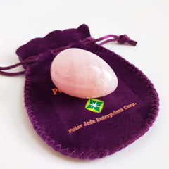 Polar Jade certificate of authenticity included with yoni egg.