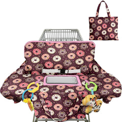 Polovillae 2-in-1 cart cover on high chair protects surfaces.