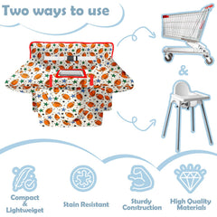 Polovillae cart cover pockets keep essentials in easy reach.